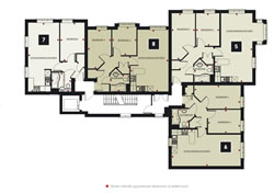 FIrst FLoor  Plan, Click for larger image and room sizes in PDF format